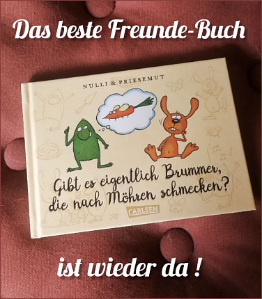 „Gibt es eigentlich Brummer, die nach Möhren schmecken?“